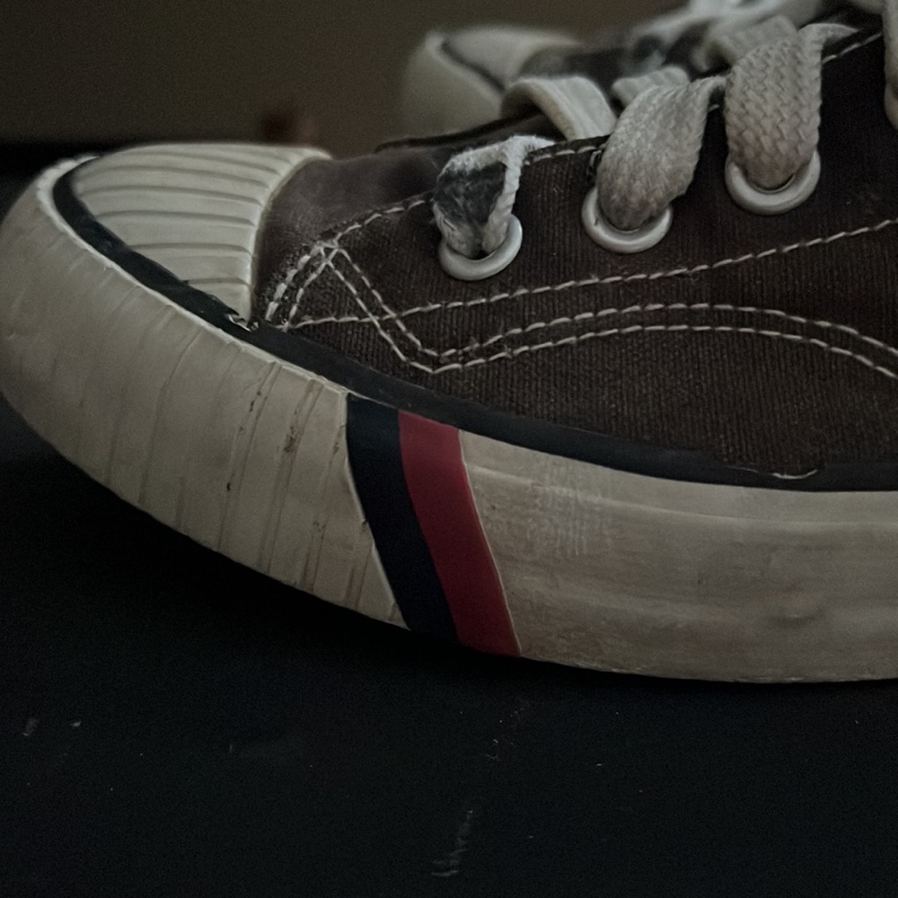 PRO Keds Canvas High Tops Bugs Bunny Blue Heel Tag Mens 9 1/2 Looney Tunes 1993 - Picture 13 of 14